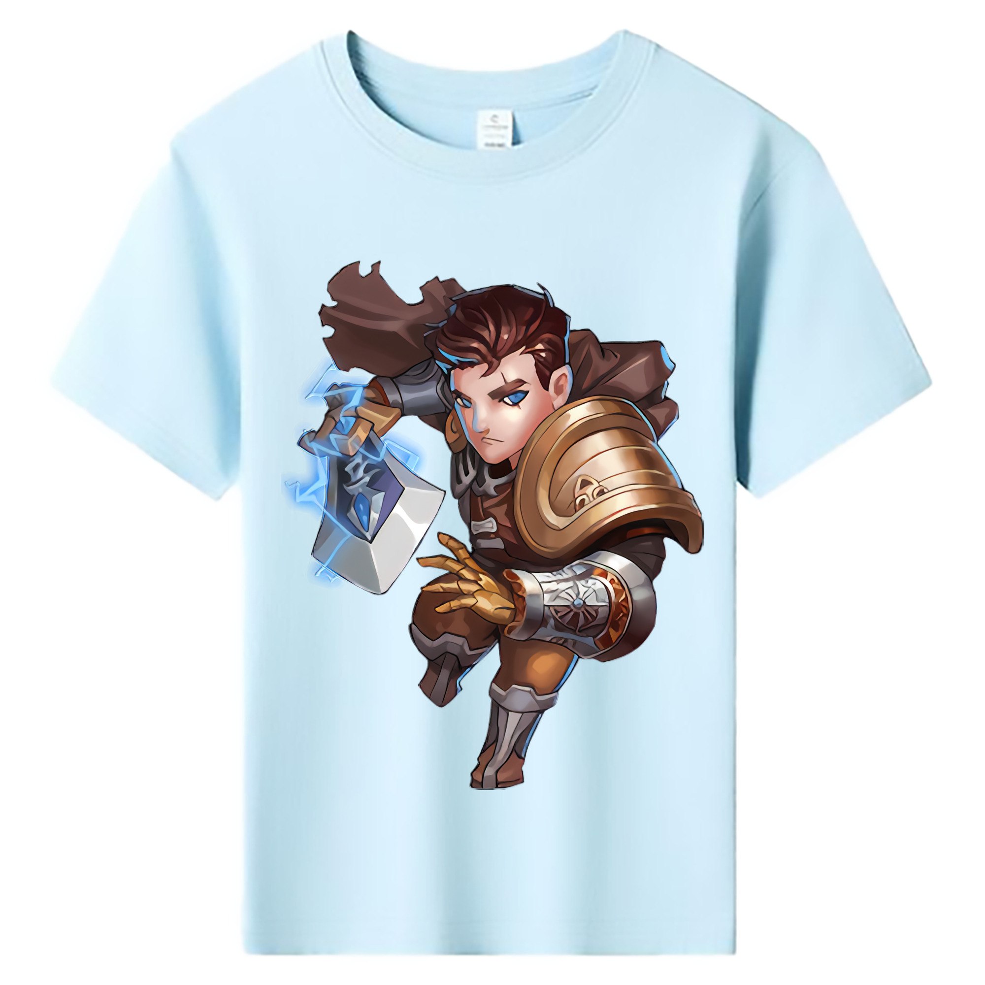 （画像用） リーグ・オブ・レジェンド League of Legends LOL 綿100％キッズTシャツ（フロントプリント）